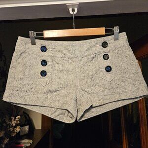 Express Women's Shorts with Buttons - Size 6